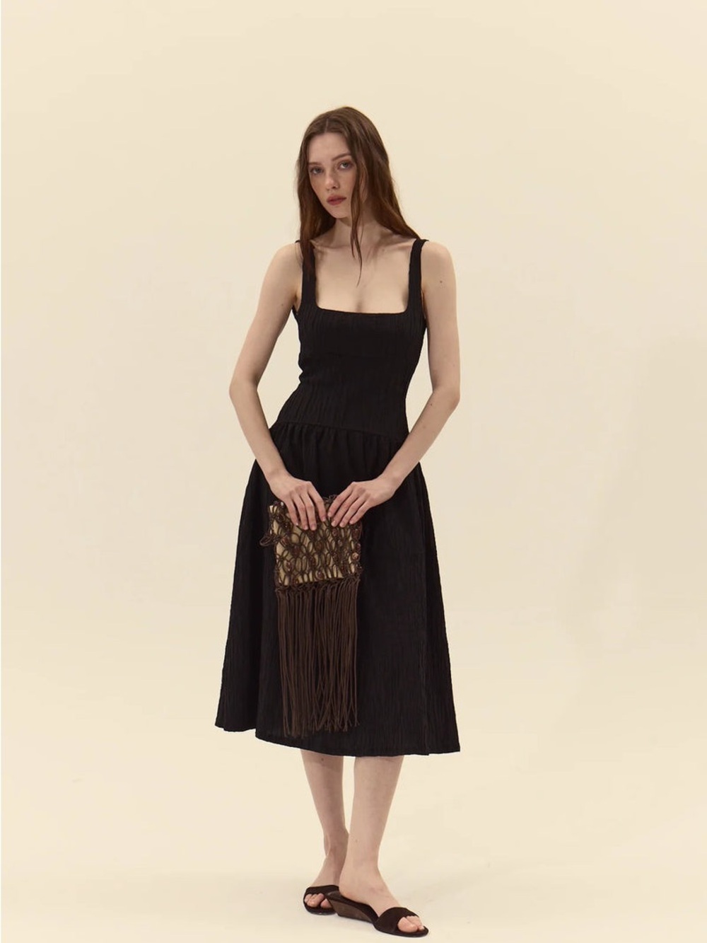 Deluc Vedra Black Dress XS - Picture 3 of 11